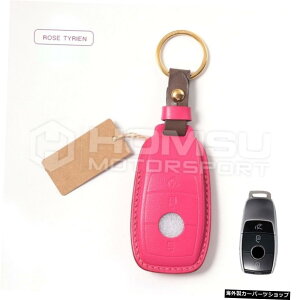 yROSETYRIENz}[ZfXxcpvDU[L[P[X}[ZfXxcpvvL[P[XES}CobnSNX yROSE TYRIENzCowhide Hand-Stitched Leather Key Case For mer cedes benz Goatskin Cowhide 