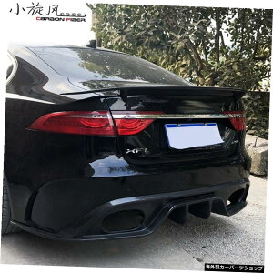 lfBt@Che[WK[XfgD[J[{t@Co[ŒgbvEBO̎tɓKĂ܂ Suitable for l Modified Tail Jaguar Xf Special True Carbon Fiber Fixed Top Wing Installation