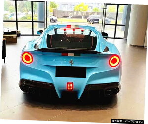 13�t�F���[��F12���f�B�t�@�C�h�X���[���T���E���h�J�[�{���t�@�C�o�[Dmc�X�|�C���[���A���b�v�ɓK���Ă��܂� Suitable for 13 Ferrari F12 Modified Small Surround Carbon Fiber Dmc Spoiler Rear Lip�y���s�A���i�z