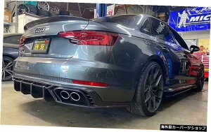 17-19j[AEfBS4/A4X|[cfBt@ChX[TEhhCJ[{t@Co[bvAX|C[ɓKĂ܂ Suitable for 17-19 New Audi S4 / A4 Sport Modified Small Surround Dry Carbon 