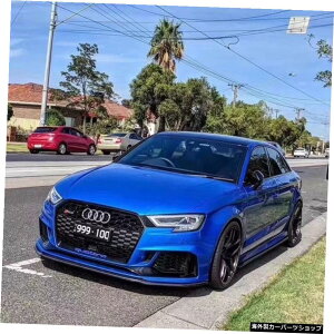 17-20AEfBA3/S3fBt@Cho[bvtgRs3J[{t@Co[wbhVxɓKĂ܂ Suitable for 17-20 Audi A3 / S3 Modified Bar Lip Front Rs3 Carbon Fiber Head Shovel