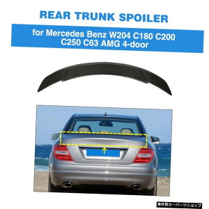 ZfXxcCNXW2044hAZ_2007-2013J[{t@Co[gNbvpAX|C[ Rear Spoiler for Mercedes-Benz C Class W204 4 Door Sedan 2007 - 2013 Carbon Fiber Trunk Lip