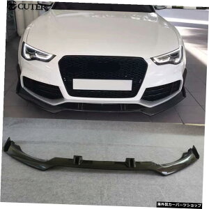 AEfBpA5Rs5J[{t@Co[tgop[bvXvb^[ԑ̃LbgA5Rs52d 4d 12-16 A5 Rs5 Carbon Fiber Front Bumper Lip Splitter Car Body Kit for Audi A5 Rs5 2d 4d 12-16