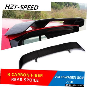tHNX[QSt7pJ[{t@Co[bNAX|C[2014-2017 Carbon Fiber Looking Rear Spoiler for VOLKSWAGEN GOLF 7 Modified 2014-2017