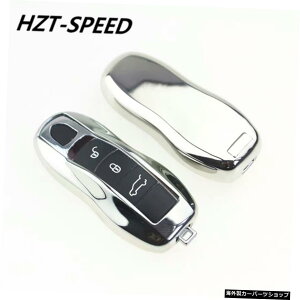 yVo[zXpC_[|VFJCG}J911970981 991 92A 2013{NX^[PC}p\tgTPUJ[L[Jo[P[X ySilverzSoft TPU Car Key Cover Case for Spyder Porsche Cayenne Macan 911 970 981 991 92A 20