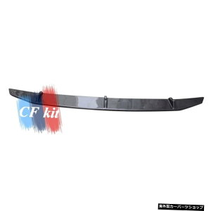 �y�t�����g���b�v�z3PC�J�[�{���t�@�C�o�[�t�����g���b�v�X�s���^�[�X�|�C���[BMWF90M5�o���p�[�J�[�A�N�Z�T���[ �yfront lip�z3PC Carbon Fiber Front Lip Spiltters Spoiler For BMW F90 M5 Bumper Car Accessories�y��