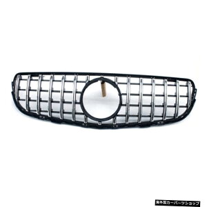 yVo[ȂJzZfXGLCNXX253ptg[VObVOGLC200GLC250GLC300 GlC450 2016+ ysilver none camerazFront Racing Mesh Grill for Mercedes GLC class X253 GLC200 GLC250 GLC300 GlC450 2016+