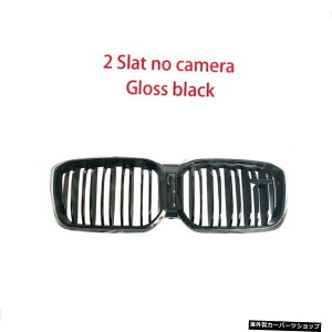 �y2�X���b�g�J�����Ȃ��zBMWX3X4 G01G022022+�J�[�X�^�C�����O�O���X�u���b�N�t�����g�o���p�[���[�V���O�O�����t�����g�O�����pABS�J�[�t�����g�O���� �y2 slat no camera�zABS Car front grille for BMW X3 X