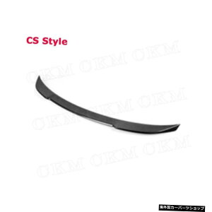 【CSスタイル】BMW3シリーズG20G80M3 320i 325i 330iM340i2019-2022用カーボンファイバーカーリアトランクブーツスポイラーリップウィング 【CS Style】Carbon Fiber Car Rear Trunk Boot Spoiler Lip Wings For BMW 3 Series G