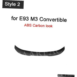 yE93X^C2pzBMW3V[YE90E92E932006-2012gNu[cbvEBOX|C[ABSOXubNpAX|C[J[{t@Co[ yfor E93 style 2zRear Spoiler Carbon Fiber for BMW 3 Series 
