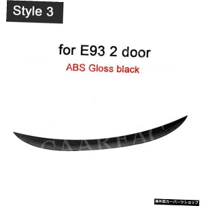 yE93X^C3pzBMW3V[YE90E92E932006-2012gNu[cbvEBOX|C[ABSOXubNpAX|C[J[{t@Co[ yfor E93 style 3zRear Spoiler Carbon Fiber for BMW 3 Series 