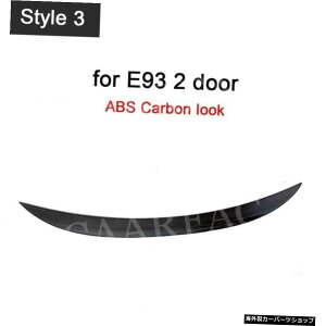 yE93X^C3pzBMW3V[YE90E92E932006-2012gNu[cbvEBOX|C[ABSOXubNpAX|C[J[{t@Co[ yfor E93 style 3zRear Spoiler Carbon Fiber for BMW 3 Series 