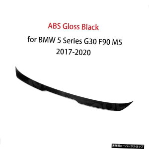 yABSOXubNzABSAgN_bNX|C[FRPbvEBOPROX^CforBMW5V[YG30F90M5Z_2017-2020 yABS Gloss BlackzABS Rear Boot Duck Spoiler FRP Lip Wings PRO Style for BMW 5 Series G30 F90