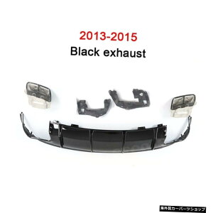 y2013-2015ubNzZfXxcCLANXW117CLA260CLA45AMGX^C2013-2019pGL][Xg`bvtABSfރAop[fBt[U[ y2013-2015 BlackzABS Material Rear Bumper Diffuser with Exhaust T