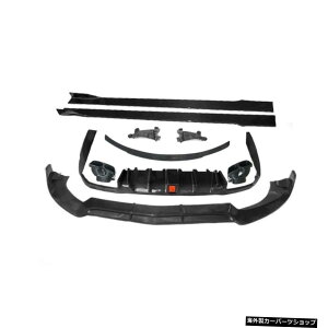 【ボディキット】メルセデスベンツEクラスW213セダン4ドア201720182019用カーボンファイバーフロントバンパーリップサイドスカートリアディフューザーボディキット 【Body Kits】Carbon Fiber Front Bu
