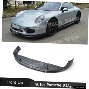 |VF911991GT3X|C[p2012201320142015J[{t@Co[tgop[bv`veN^[J[X^CO for Porsche 911 991 GT3 Spoiler 2012 2013 2014 2015 Carbon Fiber Front Bumper Lip Chin Prote