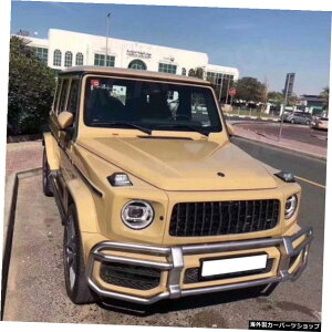 yVo[zZfXxcGNXW464G550G350 G500G63AMGI[gJ[X^COpubNXeXX`[tgop[K[h[veNg ySilverzBlack Stainless steel Front Bumper C