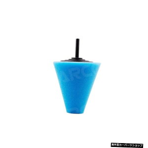 y3u[R[ziꊇ̔jdhR[J[nuɎgp3PCSI[gJ[ANZT[zC[X|W y3Pcs Blue Conesz(Bulk Sales) 3 PCS Auto Car Accessorise Wheel Polishing Sp