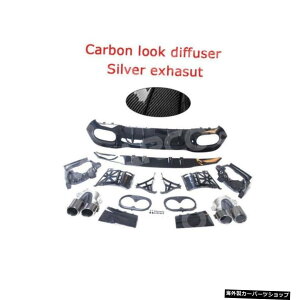 yJ[{Vo[zPPfރZfXxcpAop[bvfBt[U[W177ANXA180A200A160 A250 A35A45AMGZ_2020+ yCarbon SilverzPP Material Carbon Look Rear Bumper Lip Diffuser for Mercedes Benz W