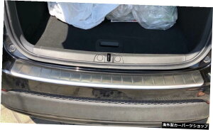 MONTFORD For Fiat 500X 2015 2016 2017 2018ステンレス鋼外部バンパープロテクターカバーシルモールディング MONTFORD For Fiat 500X 2015 2016 2017 2018 Stainless Steel External Rear Bumper Protector Cover Sill Moulding