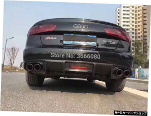 1AUDIA6A6L C7.5 S6 RS6 S-LINE 2015-2018J[{t@Co[J[AfBt[U[op[veN^[K[hXLbhv[giLed Lighttj 1Pcs For AUDI A6 A6L C7.5 S6 RS6 S-LINE 2015-2018Carbon Fiber Car Rea