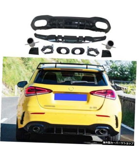 yA35nb`obNBLACKzW177pAfBt[U[2019-2020ANXA180A200A220A250Z_nb`obNAop[bve[pCvA35X^C yA35 Hatchback BLACKzRear Diffuser for W177 2019-2020 A Class A