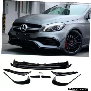xcW176A200A250 A45 AMGnb`obNX|[c2016-2018OXubNtgop[bvX|C[Xvb^[Ji[hxg8 For Benz W176 A200 A250 A45 AMG Hatchback Sport 2016-2018 Gloss Black Front