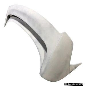 【未塗装】マツダ3アクセラハッチバック2014-2017カースタイリングFRP+カーボンファイバーリアスポイラーウィングテールトランクリッドカバーオートデコレーション 【unpainted】For Mazda 3 Axela H