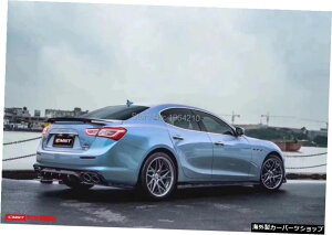 Maserati Ghibli 3.0TS Q4 2014 2015 2016J[{t@Co[AgNX|C[e[u[cbvEBOJ[X^CO For Maserati Ghibli 3.0T S Q4 2014 2015 2016 Carbon Fiber Rear Trunk Spoiler Tail Boot Lip Wi