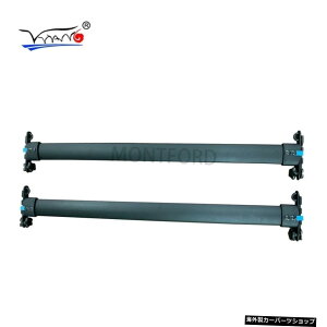 �g���^4RUNNER2005-2019�A���~�����T�C�h�o�[�N���X���[�����[�t���b�N���Q�b�W�L�����A���b�N2�̃J�[�X�^�C�����O Car Styling For Toyota 4RUNNER 2005-2019 Aluminum Alloy Side Bars Cross Rails Roof Rack Luggage Carr