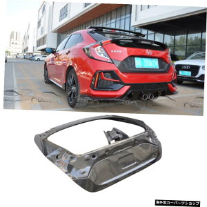 z_VrbNFK7FK8nb`obN2016pJ[{t@Co[AgNbhu[cJo[-up Carbon Fiber Rear Trunk Lid Boot Cover For Honda Civic FK7 FK8 Hatchback 2016-up