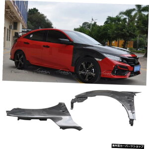 J[{t@Co[TChtF_[xgtAGvgz_VrbN2D4D5D FC1 FK7 2016UP Carbon Fiber Side Fender Vent Flares Aprons Trim For Honda CIVIC 2D 4D 5D FC1 FK7 2016UP