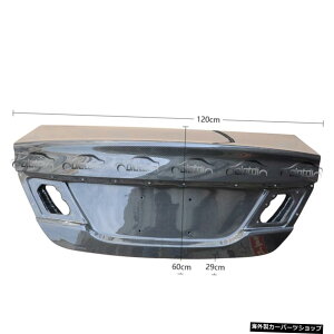 z_VrbN2013-upUSop[pJ[{t@Co[pQAgNbh Carbon Fiber Replacement Luggage Rear Trunk Lid for HONDA CIVIC 2013-up US bumper