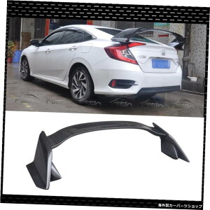 z_VrbN10THFC14Doornb`obN2016-2021J[X^COpJ[{t@Co[AX|C[gNEBO Carbon Fiber Rear Spoiler Trunk Wing For Honda Civic 10TH FC1 4Door Hatchback 2016-2021 Car Styl