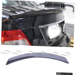 �����Z�f�X�x���c2008-2014�p�J�[�{���t�@�C�o�[���A�E�C���O�X�|�C���[�g�����N���b�vW204C200C250 C300 C350 C63AMG 4DOOR Carbon Fiber Rear Wing Spoiler Boot Lip For Mercedes Benz 2008-2014 W204 C200 C250 C300 C350 C63AMG 4DO