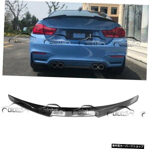 Ԃ̃X^COJ[{t@Co[A[tX|C[gNbvEBOBMWM4N[yF82M4X|C[2014-UP Car Styling Carbon Fiber Rear Roof Spoiler Trunk Lip Wing For BMW M4 Coupe F82 M4 Spoiler 2014 - UP