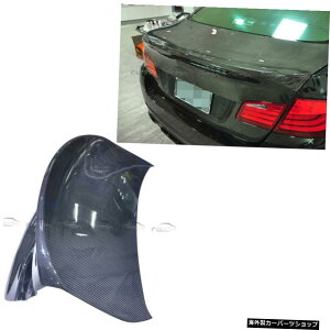BMW F10 F11 5V[YpubNJ[{t@Co[AgNfbLbhJo[̌ Black Carbon Fiber Rear Trunk Deck Lid Cover Replacement For BMW F10 F11 5 Series