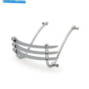 Front Fender tgtF_[[Aop[A`[YEC^[NAn[[E_rbh\Fl 55-57 Front FENDER Rail, Bumper, Cheese Grater Chrome, for Harley Davidson Fl 55-57