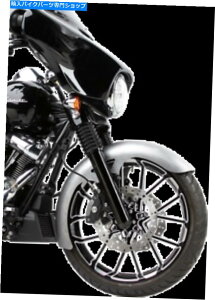 Front Fender Arlen Ness RappertgtF_[21 "Rdグ06-787 Bolt-On USA Arlen Ness Rapper Front Fender 21" Natural Finish 06-787 Bolt-On Made In USA