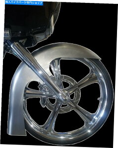 Front Fender Russ Wernimont 26 "14-19n[[c[OobK[FLHX̂߂̑OX`[zC[tF_[ Russ Wernimont 26" Front Steel Wheel Fender for 14-19 Harley Touring Bagger FLHX