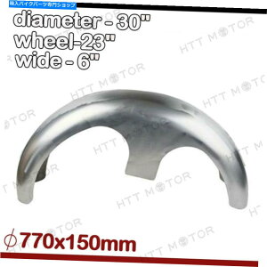 Front Fender 6 "n[[GNgOCh[hLO23"zC[120-140^C 6" Width Front Fender For Harley Electra Glide Road King 23" WHEEL 120-140 Tires
