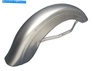 Front Fender �N�����u���P�b�g���t���Ă���t�����g�t�F���_�[���t�B�b�g�n�[���[�_�r�b�h�\�� Front Fender Raw with Chrome Bracket fits Harley-Davidson