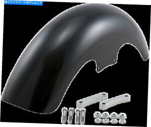 Front Fender Klockはタイヤハガシリーズフロントフェンダー厚さ16インチを攻撃します。 Klock Werks Tire Hugger Series Front Fender Thickster 16in.