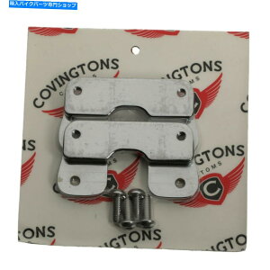 Front Fender n[[_rbh\RBgC1311-CtgtF_[TCgubN1410-0113 Harley Davidson Covingtons C1311-C Front Fender Relocater Black 1410-0113