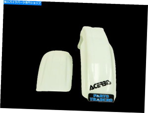 Front Fender Acerbis Front��Ray Universal Fender�Z�b�g�r���e�[�W�~�jVMX CR80 KX80 RM80 YZ80 Acerbis Front & Rear Universal Fender Set Vintage Mini VMX CR80 KX80 RM80 YZ80�y���s�A���i�z