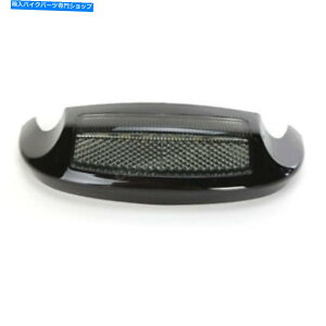 Front Fender �J�X�^���_�C�i�~�N�X�O���X�u���b�N�t�����g�t�F���_�[�`�b�vW /�X���[�N�����Y - GEN-FT-WS-BLK Custom Dynamics Gloss Black Front Fender Tip w/Smoke Lens - GEN-FT-WS-BLK�y���s�A���i�z