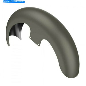 Front Fender �H�Ɨp�O���[�f�j��21 ���b�p�[�n�K�t�����g�t�F���_�[�t�B�b�g86-20�n�[���[ Industrial Gray Denim 21 Reveal Wrapper Hugger Front Fender Fit 86-20 Harley�y���s�A���i�z