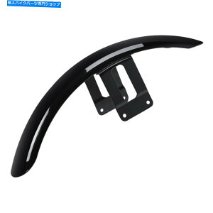 Front Fender harley sportster xl883̂߂̌̍tgtF_[̃bOK[hXvbVJo[tBbg Gloss Black Front Fender Mudguard Splash Cover Fit For Harley Sportster XL883
