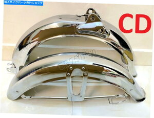 Front Fender Honda CD50 CD65 CD70 CD70 SS50 CL50�p�N�����t�����g�����A�t�F���_�[�B Chrome Front & Rear Fender For Honda CD50 CD65 CD70 CD90 SS50 CL50.�y���s�A���i�z