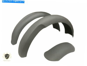 Front Fender m[g16HO̓D_/tF_[Zbg̍|S|tBbg NORTON 16H FRONT AND REAR MUDGUARD / FENDER SET RAW STEEL |Fit For